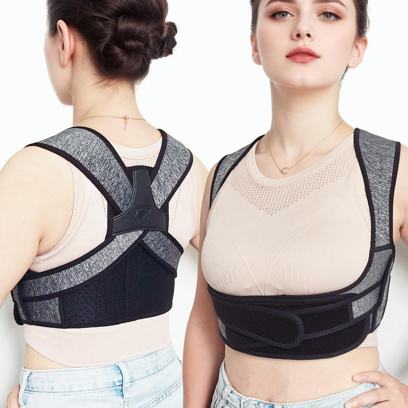 [Australia] - CMCOOPLX Posture Corrector for Women-Invisible Lightweight Back Brace Support for Neck, Shoulder and Upper Back Pain Relief - Improve Posture, Correct Hunchback Slouching (Medium) Medium 