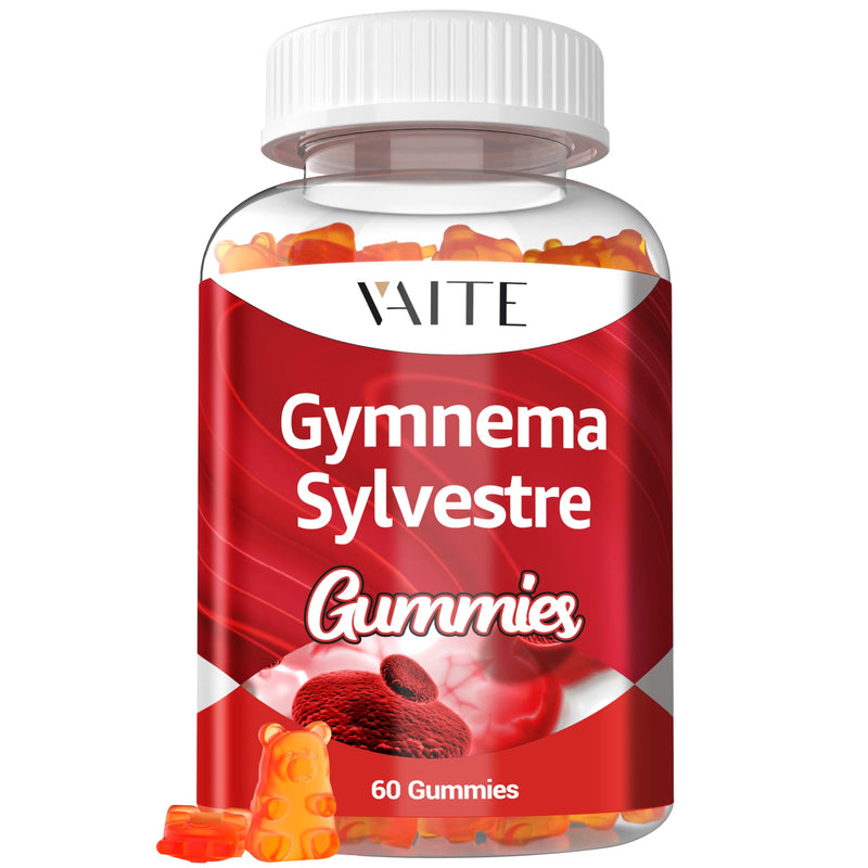 [Australia] - VAITE Gymnema Sylvestre Supplements 600mg ‚Äì 20:1 Leaf Extract Gummies, Non-GMO, Gluten-Free, Vegan-Friendly, Made with Plant-Based Ingredients, with Antioxidant Properties, 60 Chewable Gummies 