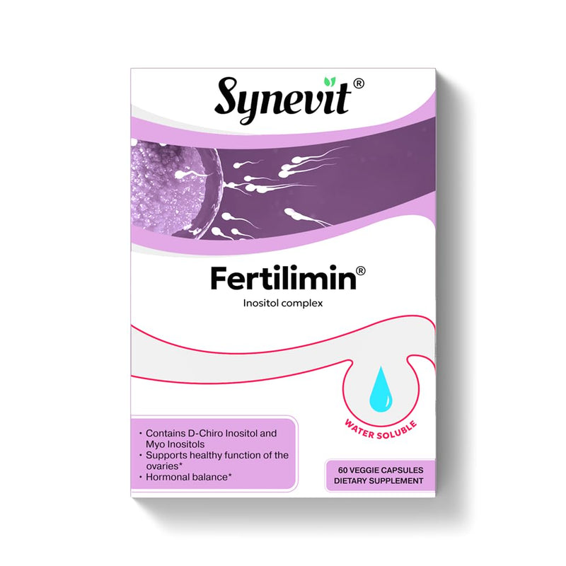 Fertilimin® Fertility Supplement for Women – Supports Ovulation, Hormonal Balance, PCOS & Regular Cycles | 60 Tablets