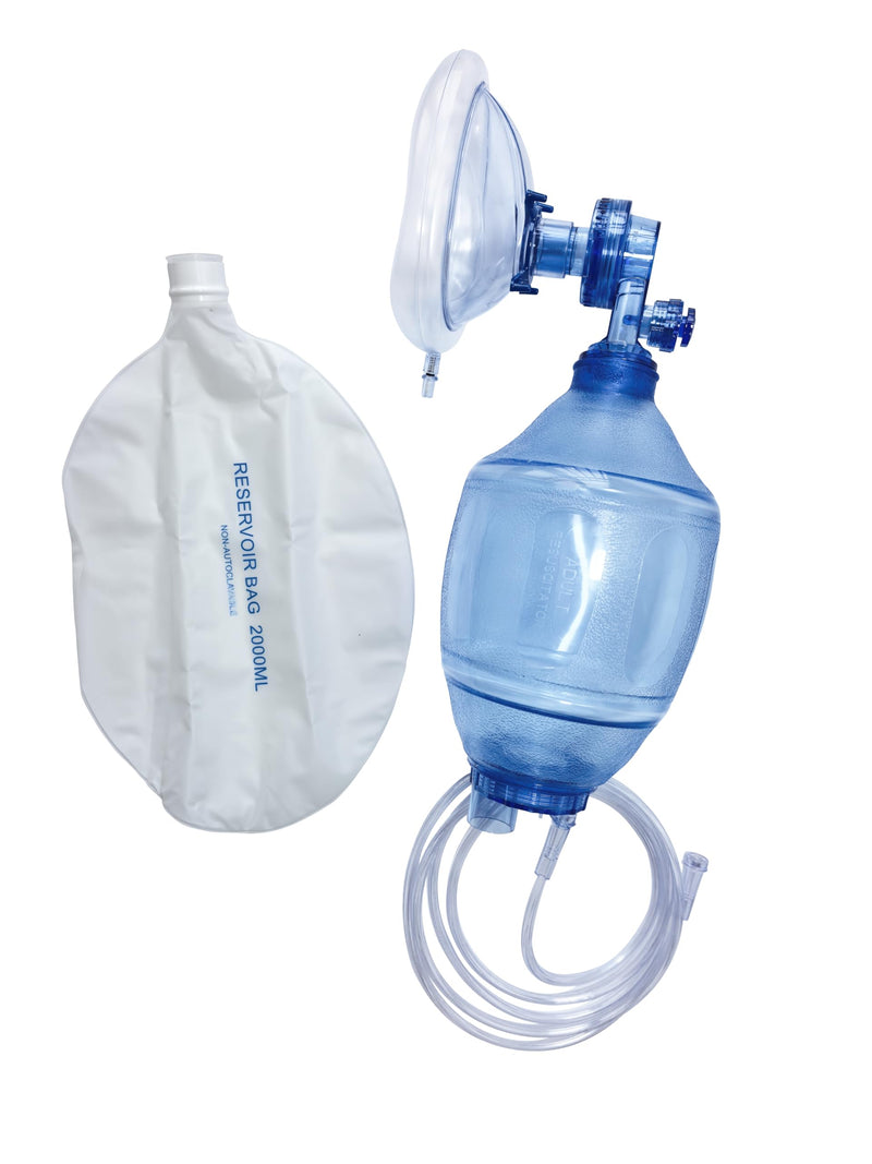 [Australia] - CPR Training Bag Valve Mask String Bag-BVM (Suitable for Both Adults and Children) 
