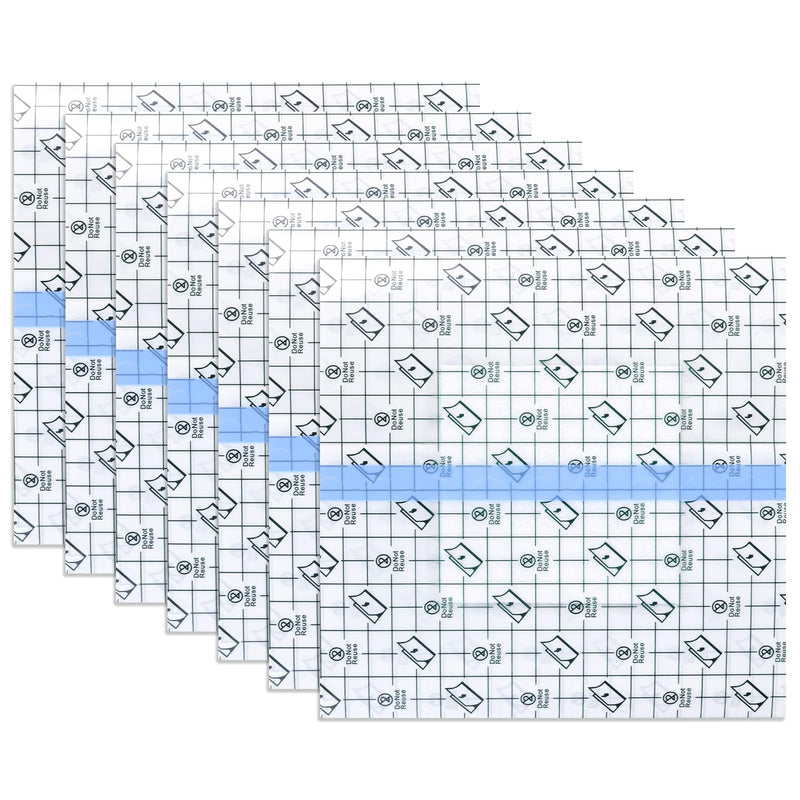 [Australia] - Waterproof Ostomy Bag Shower Cover, Stoma Shower Shields, Adhesive Bandage - No Glue On The Center of The Patch, Colostomy Ilostomy Urlostomy Bathing Bags, Waterproof Dialysis Catheter Cover, 14pcs 