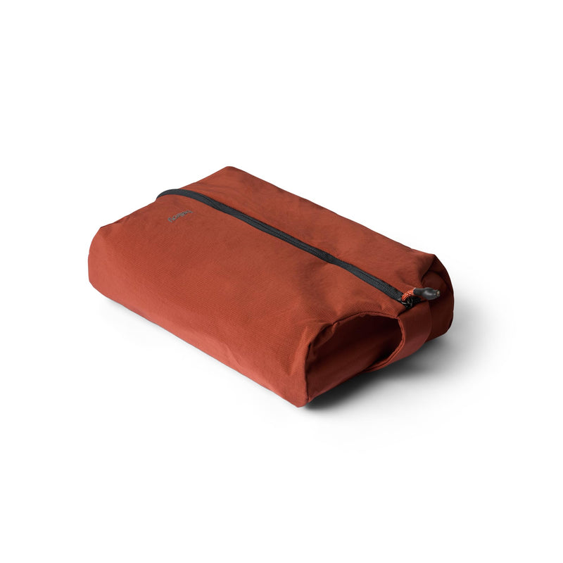 Bellroy Lite Packing Caddy 8L, Travel Packing Cube - Clay | 8L travel organizer packing cube and zip-up storage solution for travel near or far