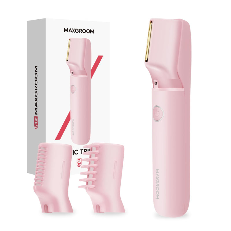 [Australia] - Women's Bikini Trimmer - Painless Body Shaver with Curved Single Blade, Waterproof for Sensitive Skin & Intimate Areas 