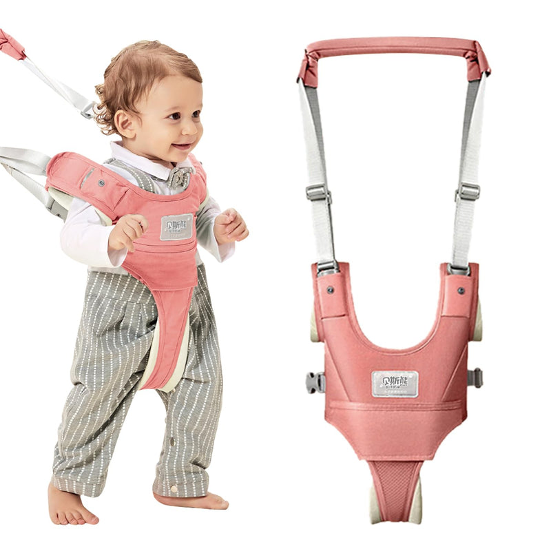 [Australia] - Baby Walking Harness-Handheld Assistant Belt- Toddler Infant Walking Aid for Trainer & Support 7-24 Month Old (All Seasonr-Pink-1819) All Seasonr-Pink-1819 