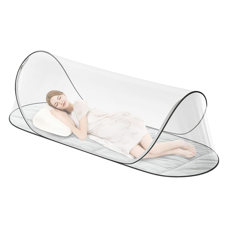 [Australia] - 78 * 31 * 22Large Pop-Up Mosquito Net, Lightweight, Breathable, and Soft Convenient Mesh Tent,Foldable and Durable,Mosquito Net for Bed,Apply to Outdoor Athletes, Camping, Beach,Starlit Sky of Night. 