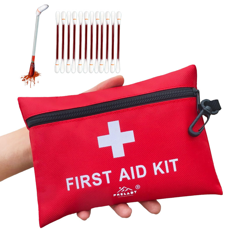 [Australia] - 152 Piece Small First Aid Kit, Travel Size First Aid Kit TSA Approved, International Travel Essentials, Hiking Med Kit for Backpack 