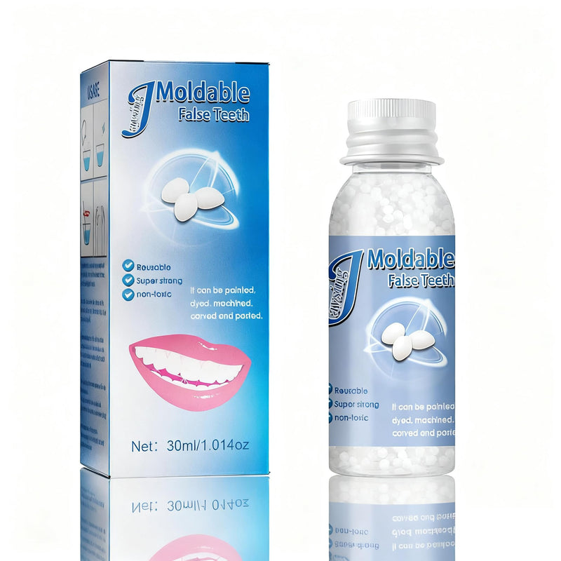 [Australia] - Provisional Teeth Decoration Fake Tooth High Hardness, Durable, and Reusable. (1 Box, Fl Oz, 1) 1 Fl Oz (Pack of 1) 