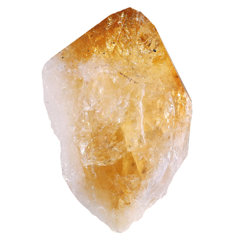 Amogeeli Natural Raw Citrine Rough Healing Crystal Pocket Stone DIY Jewelry,Home Decor, 2.95"-4.72" 2.95"-4.72"