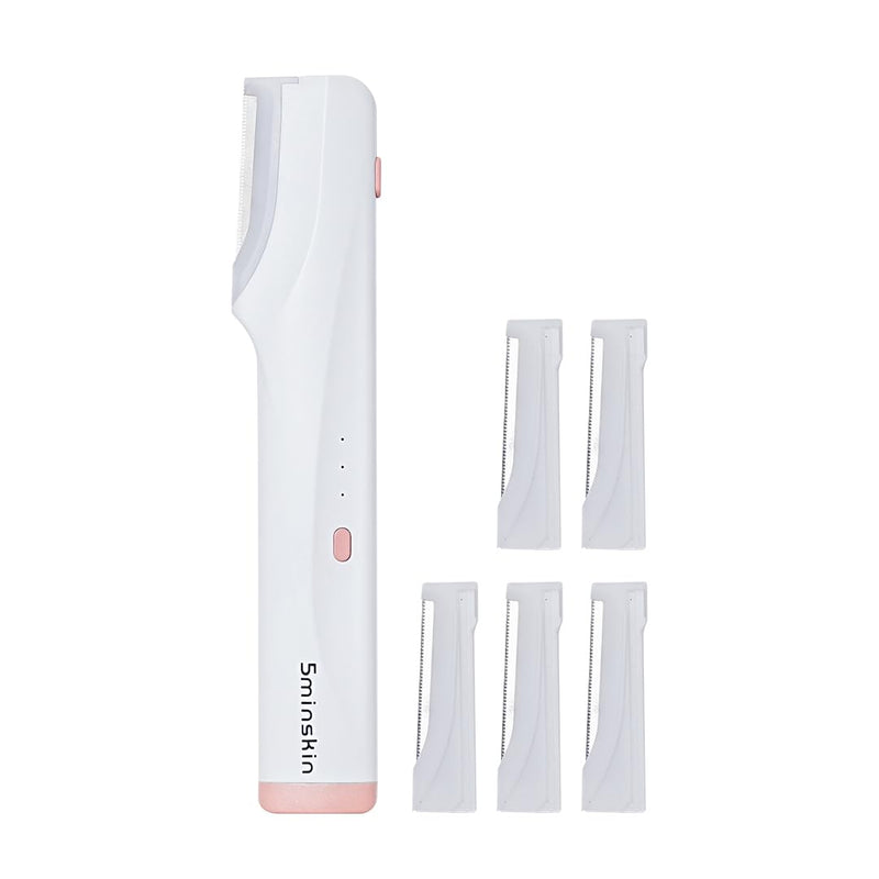 Electric Dermaplaning Tool for Face - Professional Exfoliation and Peach Fuzz Removal | Painless Facial Hair Remover for Smooth, Radiant Skin