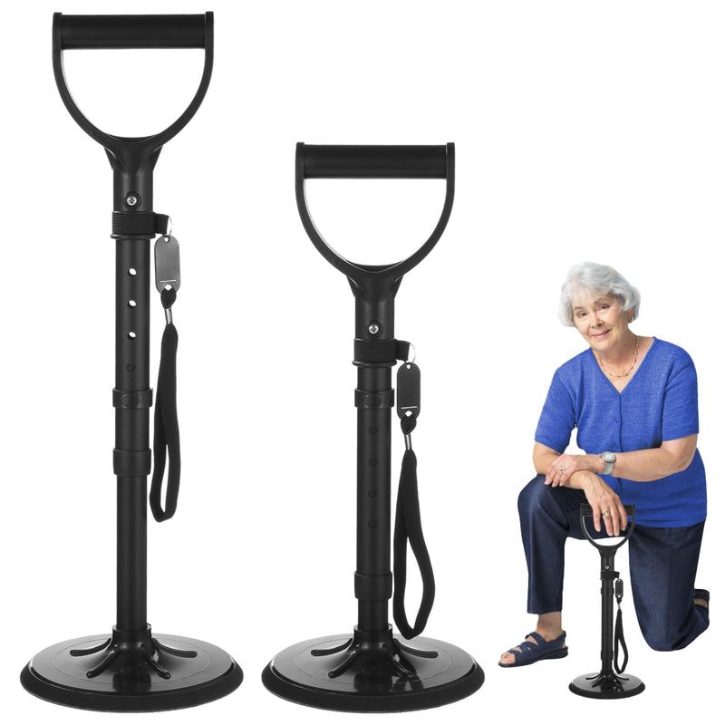 [Australia] - 5 Levels Adjustable Standing Assist Device, Elderly Stand up Helper, Help Getting up from Floors, Senior Standing Aid Mobility Support 17-21 Inch 