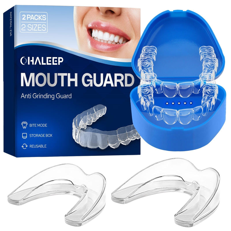 [Australia] - Anti Grinding Mouth Guard for Clenching Teeth at Night, Teeth Grinding Mouthguards for Sleeping, Mouth Guard for Grinding Teeth at Night, Night Guards for Teeth Grinding for Adults 