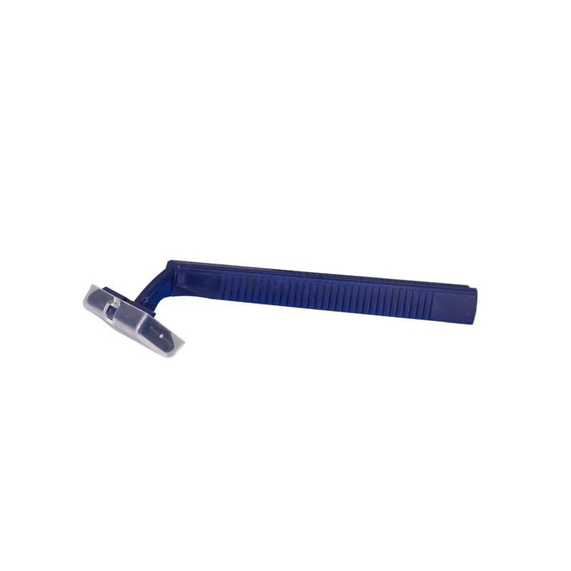 [Australia] - Dukal DawnMist Twin-Blade Disposable Razor, Blue Handle – Bulk Pack of 100, Precision Shave for Smooth & Comfortable Grooming 