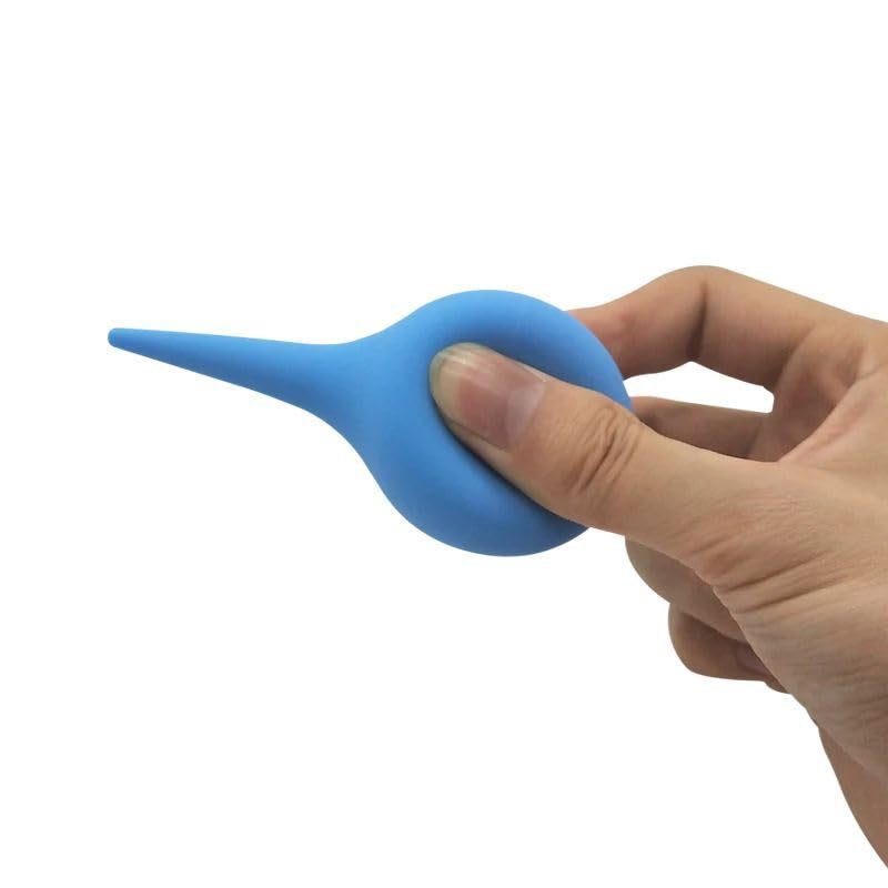 [Australia] - 90ml Ear Syringe, Hand Bulb Syringe Ear Washing Squeeze Bulb, Baby Ear Cleaning Bulb, Ear Wax Bulb Syringes for Kids, Adults, Pet Laboratory Tool 