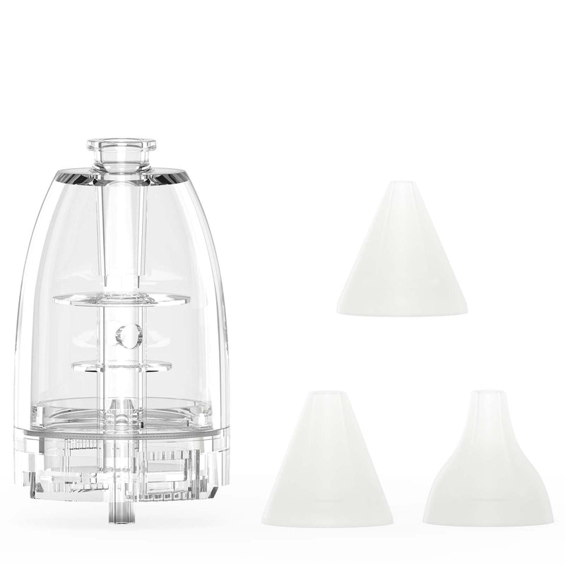 [Australia] - GROWNSY Official Upgraded Larger Suction Chamber and 3Pcs Silicone Tips for GROWNSY Nasal Aspirator, Nose Sucker Replacement Kit Larger Suction Chamber + 3Pcs Tips 