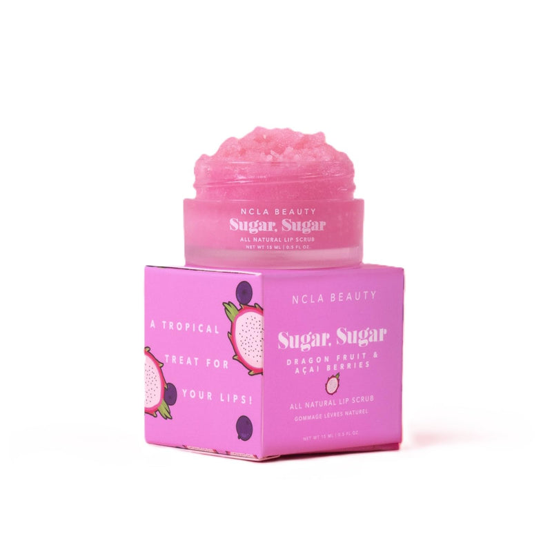 [Australia] - NCLA - Natural Sugar, Sugar Lip Scrub | Vegan, Cruelty-Free, Clean Skincare (Dragon Fruit + Acai Berry) Dragon Fruit 