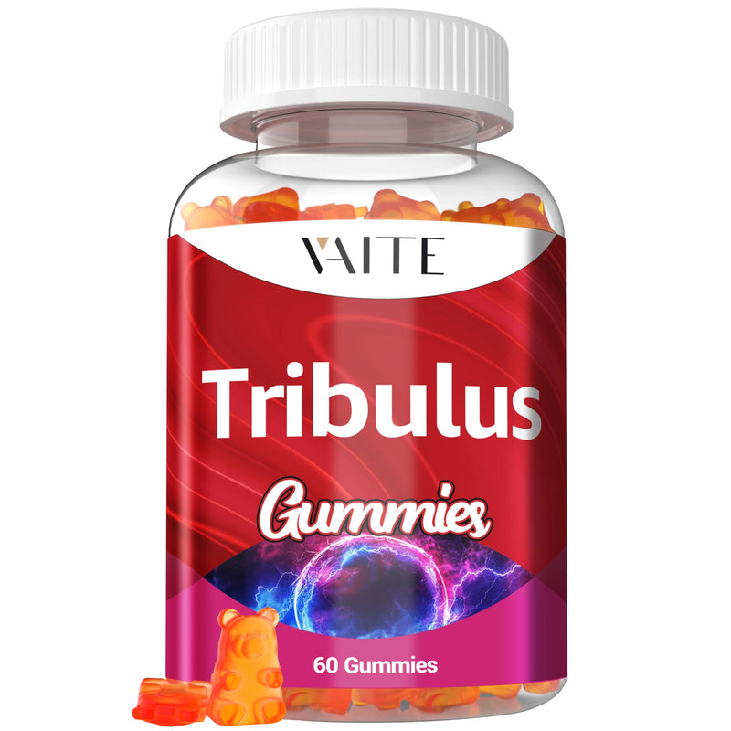 [Australia] - Tribulus Terrestris Gummies 1000 mg ‚Äì 60 Chewable Gummies ‚Äì Vegan, Sugar-Free, Gluten-Free, Non-GMO ‚Äì Plant-Based Daily Formula ‚Äì No Water Needed ‚Äì Easy-to-Take Supplement Format 