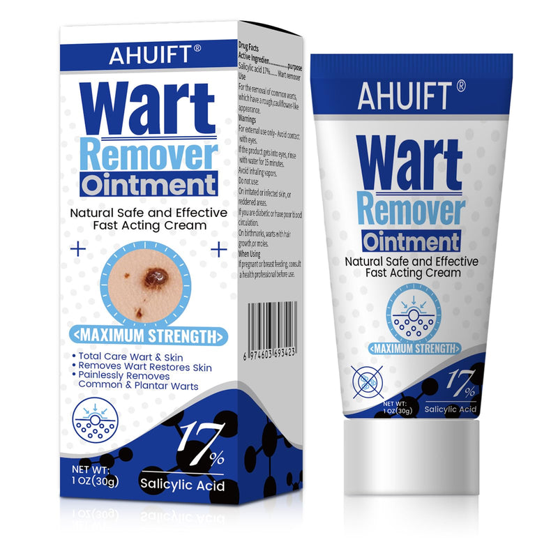 [Australia] - Fast Action Wart Remover Ointment Maximum Strength Cream with Salicylic Acid - Fast-Acting Wart Cream Freeze Off Designed for Warts XK04 