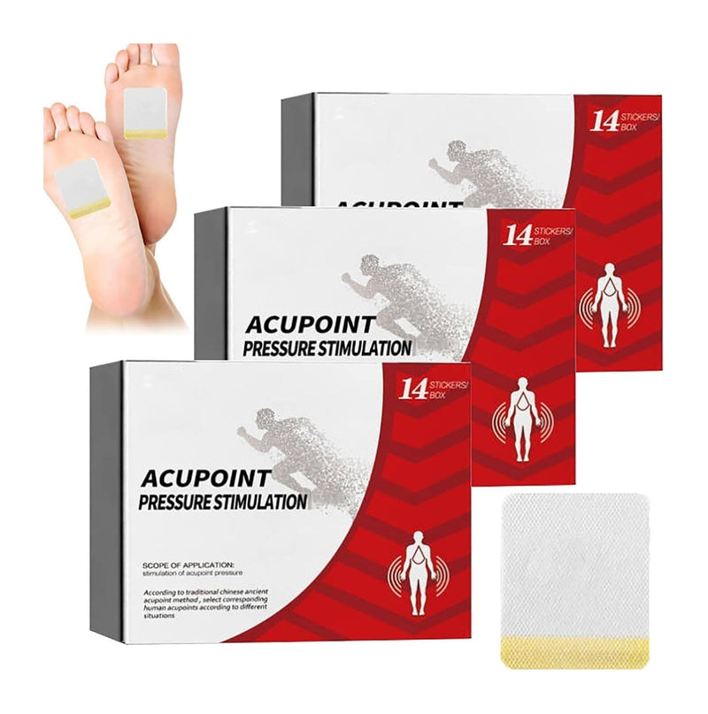 [Australia] - 3Box Huatangxiao Acupoint Pressure Stimulation 14pcs/Box Acupoint Sticker 3BOX 