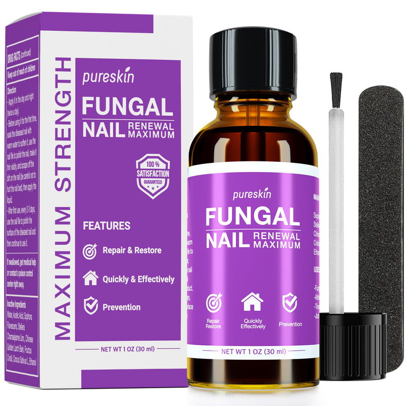 [Australia] - Toenail Fungus Treatment Extra Strength for Toenails and Fingernail Discoloration 1.0 Oz Drop 1 Fl Oz (Pack of 1) 