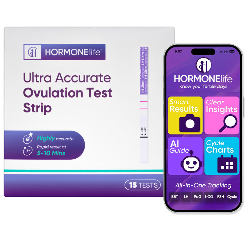 Ultra Accurate LH Ovulation Test Strips LH Fertility Tests | Track LH Patterns With Sensitive Fertility Tests Designed To Help Identify Peak Fertility At Home
