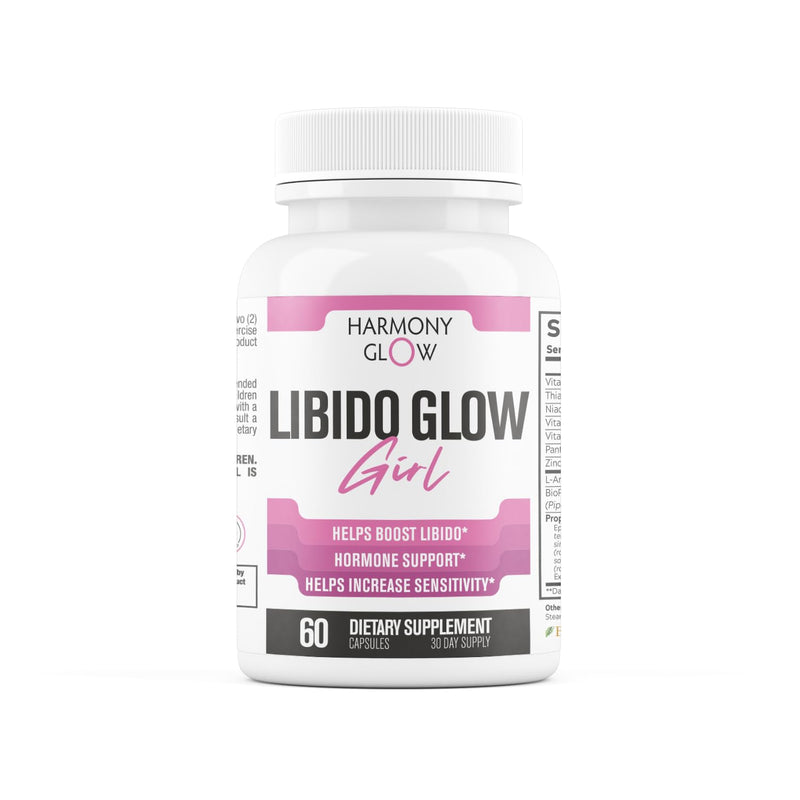 [Australia] - Libido Glow Girl | 14 in 1 Powerful Libido Booster for Women & Aphrodisiac | Helps Improve Women's Drive, Passion, Sensitivity | Maca, Tribulus, Ashwagandha | 3rd Party Tested Supplement - 60 Pills 