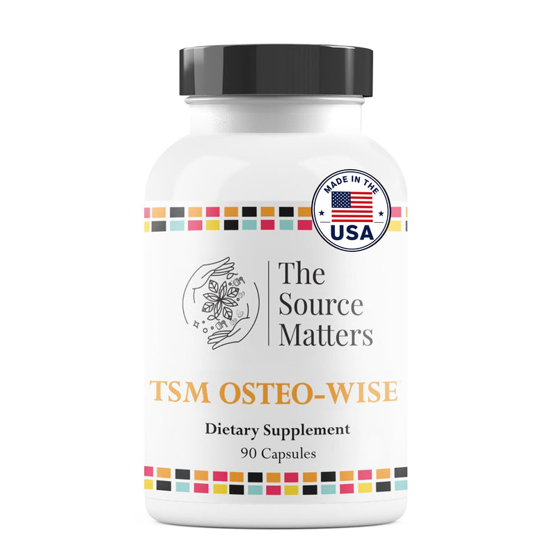 Osteo-Wise - Bone Health Formula Comprehensive Bone Support with Calcium, Magnesium, Vitamin D3 & K2 for Optimal Strength and Absorption (90 Capsules)