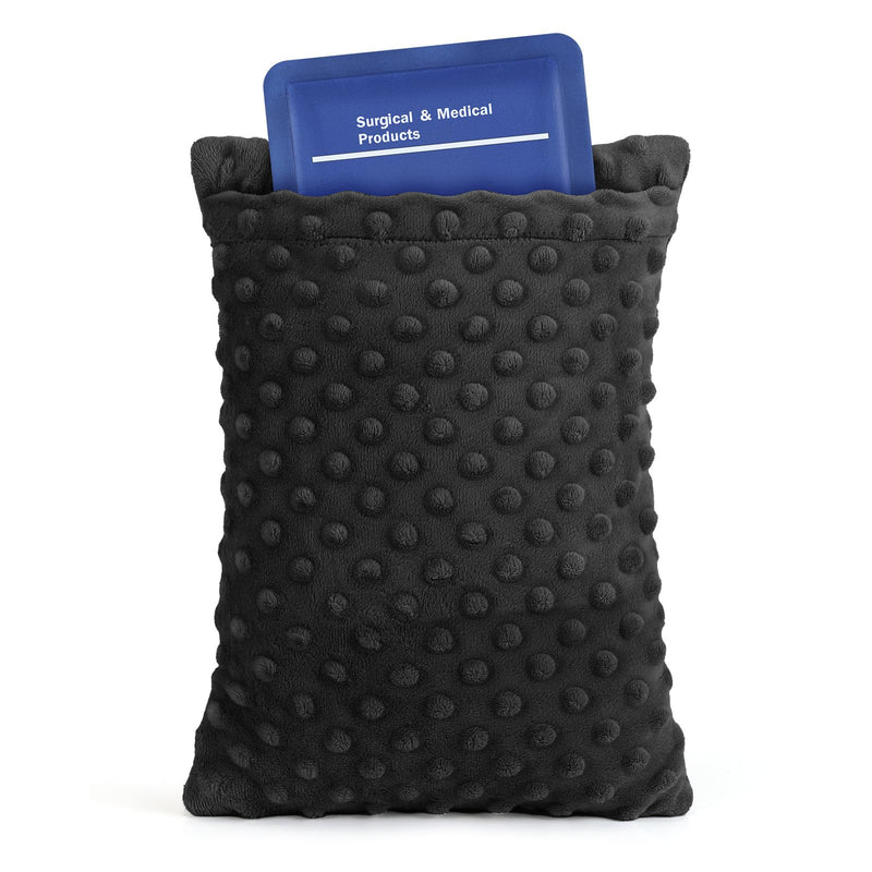 [Australia] - Hysterectomy Recovery Pillow with Hot/Cold Pack Pocket - Abdominal Surgery Recovery Pillow for Women, C-Section & Tummy Tuck Must Haves, Post Op Support Cushion (Black) Black 