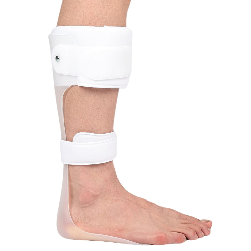 [Australia] - Orthomen AFO Drop Foot Brace, Half-Sole Design for Stroke/MS Patients, Lightweight Medical Orthotic Shoe Insert for Foot Drop Support, Hemiplegia & Neuropathy Relief,Men and Women，M-Right 