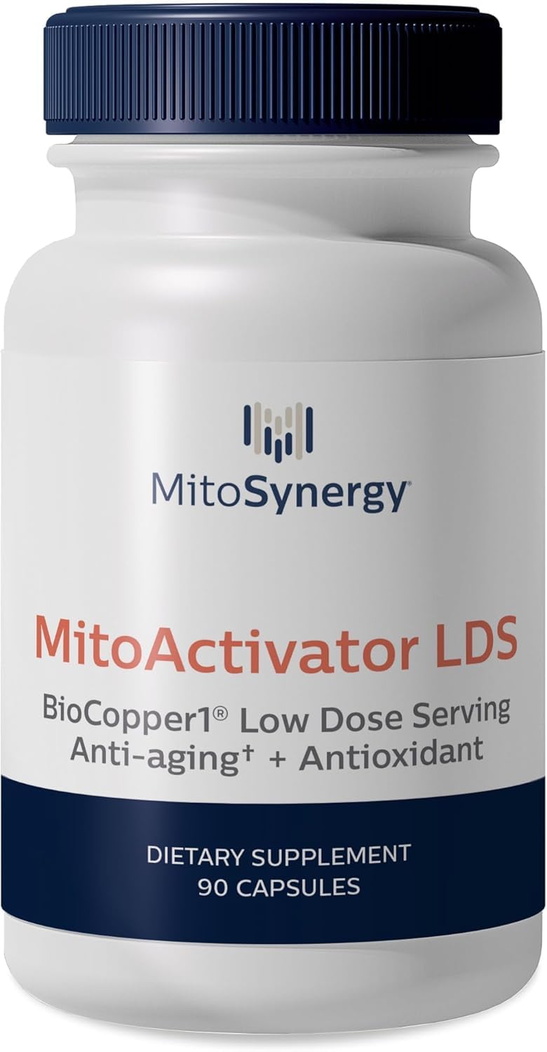 [Australia] - MitoActivator BioCopper1 (Cunermuspir) LDS - Low Dose Serving 0.1mg Bioavailable Copper - Lyme Support for Sensitive Users to minimize Herxheimer Reaction 