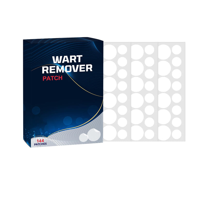 [Australia] - Wart Remover,Fast & Easy Operate Hydrocolloid Gel Waterproof Invisible Sticker,Suitable for All Skin,Friendly to New-User(144pcs)-G1 White 