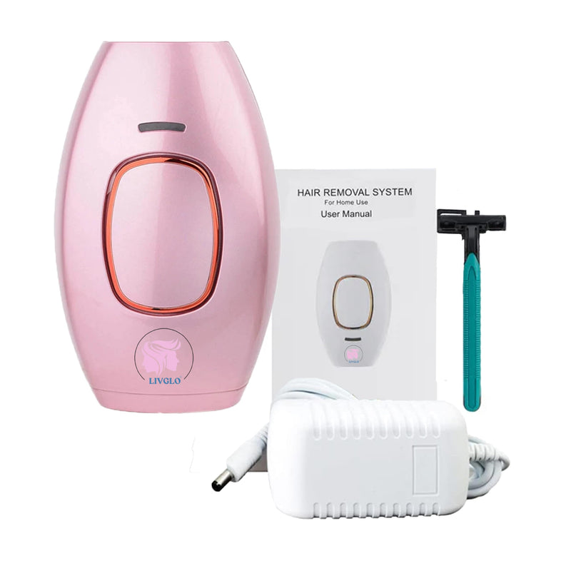 [Australia] - Laser Hair Remover Painless & Portable Device for Smooth Skin Easy-to-Use Gentle Hair Reduction for Home Use 