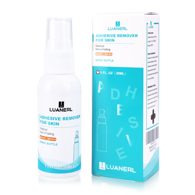 [Australia] - Adhesive Remover for Skin Spray Bandage & Surface & ostomy Supplies No Sting-Sensitive Skin-All Natural,30 ml Bottle 1.0 