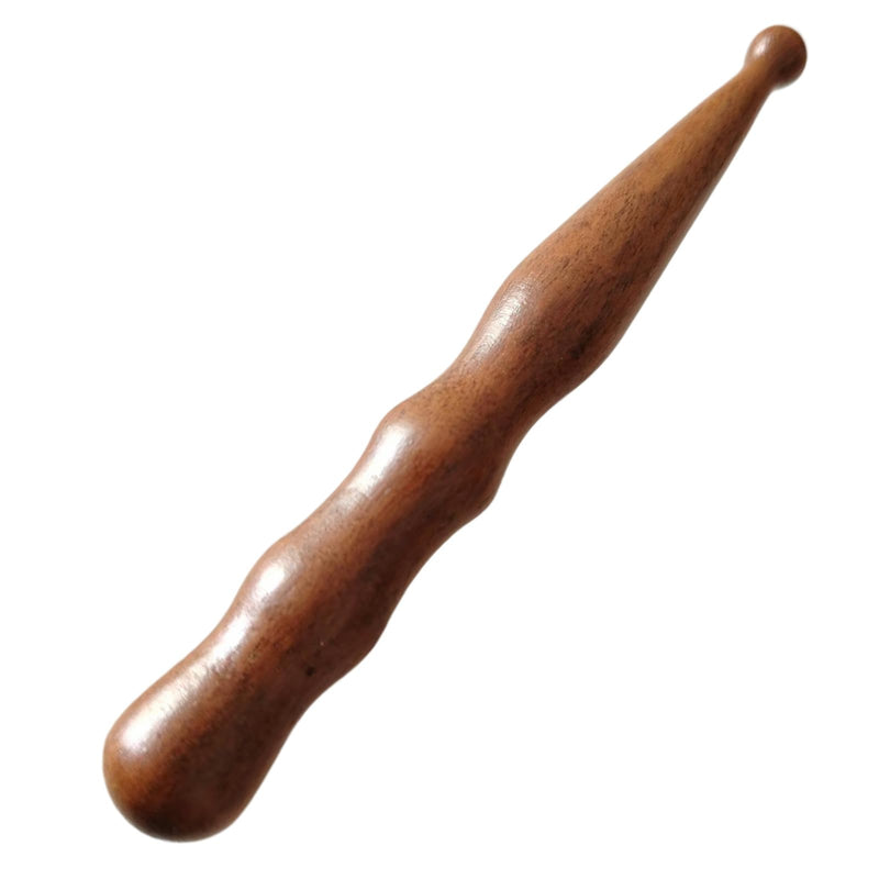 [Australia] - Sandalwood Acupoint Massage Pen, Traditional Wooden Acupressure Stick Reflexology Tool for Deep Tissue, Meridian Massage Tool for Body, Hand and Foot 