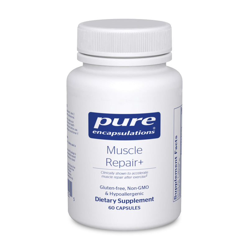 Pure Encapsulations Muscle Repair+ Athletic Nutritional, 60 Capsules | Supports Muscle Fiber Recovery Rate, Cell Repair and Function for Active Lifestyles*