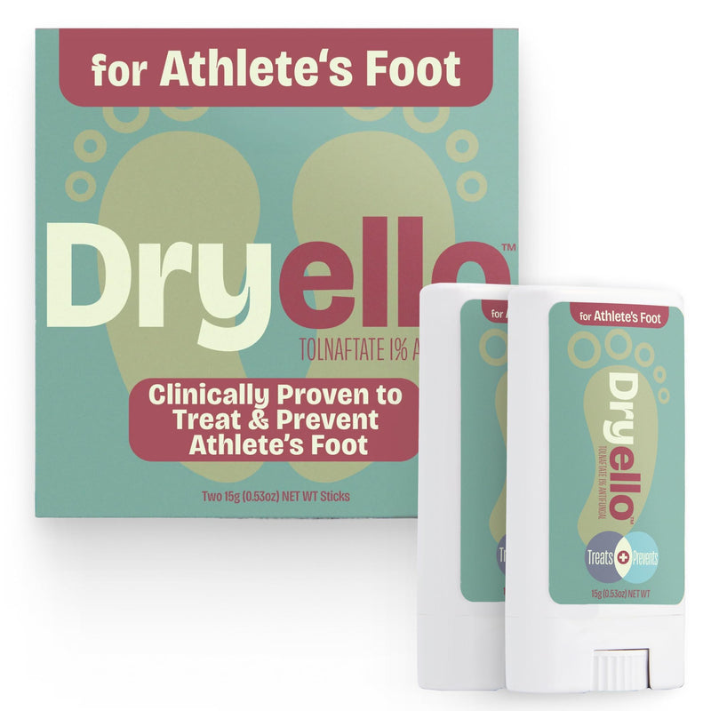 Athlete’s Foot Treatment Stick – Antifungal Stick for Athlete’s Foot, Tolnaftate 1%, Easy Glide-On No Mess Application – 2 Sticks Complete Treatment 2-Sticks Original (1 Ounce)