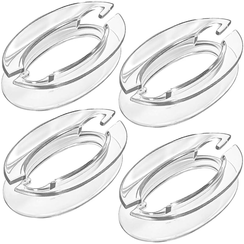 [Australia] - Window Blind Cord Winder, Safety Baby Proof Blind Cord Holder Wrap, Childproof Clear Plastic Windows Shade String Clips,Blind String Holder,No Wall Damage (4 Pack) 4pack 