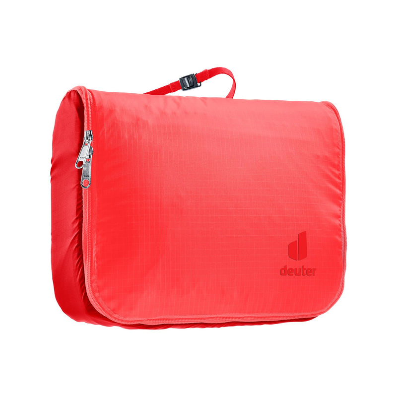 Deuter Wash Center Lite I - Lightweight Hanging Toiletry Bag for Trekking and Travel 3L Poppy-Crimson