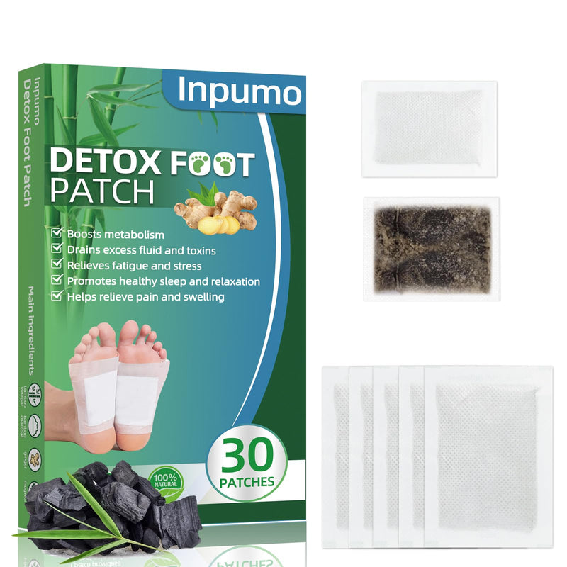 [Australia] - Foot Pads(30 PCS),Deep Cleansing Foot Pads with Premium Herbal Ingredients Patches,Supports Restful Sleep & Helps Remove Tension,Comfortable Adhesive & No Trace 