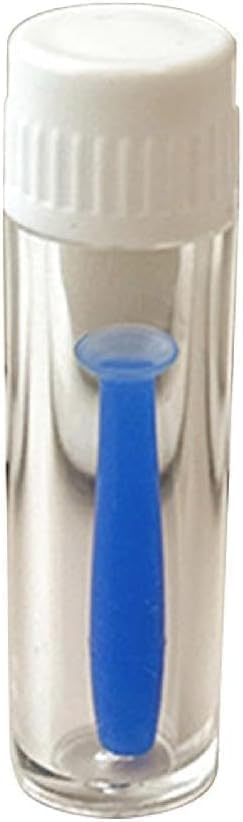 [Australia] - Blue Soft Silicone Contact Lens Insertion Tool, Contact Lens Care Accessories, Contact Lenses Suction Holder, Easy Plunger Remover Soft and Hard Lenses Multifunction Portable Tool, Hard Lenses Tool 