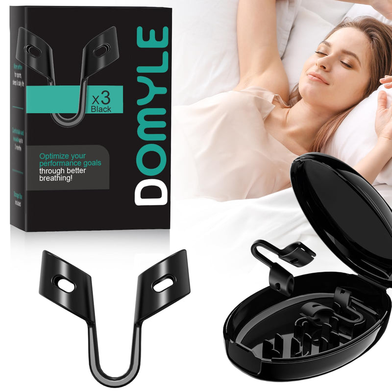[Australia] - Anti Snoring Devices, Nasal Dilator for Sleeping, Effective to Relieve Snoring, for Nasal Snorers, Reusable Snoring Device to Enjoy a Peaceful Night's Sleep - 3 Pack (S/M/L) S/M/L 