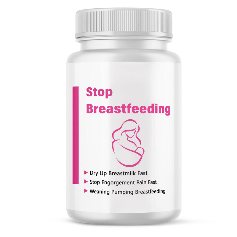 [Australia] - Stop Breastfeeding Products, Weaning Postpartum Essentials for Women, Dry Up Breastmilk Supply & Stop Pumping Engorgement Pain Fast, 60 Capsules Pills 