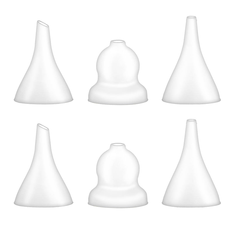 [Australia] - Compatible with Grownsy / Watolt / LittleTora / HEYVALUE / Cocobela / HailiCare / MOMIDEAL / KIDIRA / TEQIN Baby Nasal Aspirator Replacement Tips (6 Packs) 