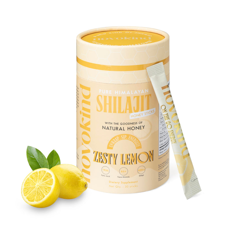 [Australia] - Pure Himalayan 400mg Shilajit Honey Sticks for Men & Women Health - Lemon Flavor | Pack of 30 Premium Energy Sticks | 75%+ Fulvic Acid | 85+ Trace Minerals | Gut Friendly & Immune Support 30 Count (Pack of 1) 