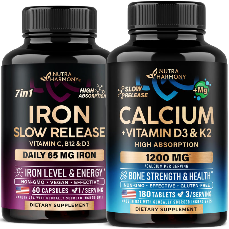 Iron Capsules & Calcium Tablets