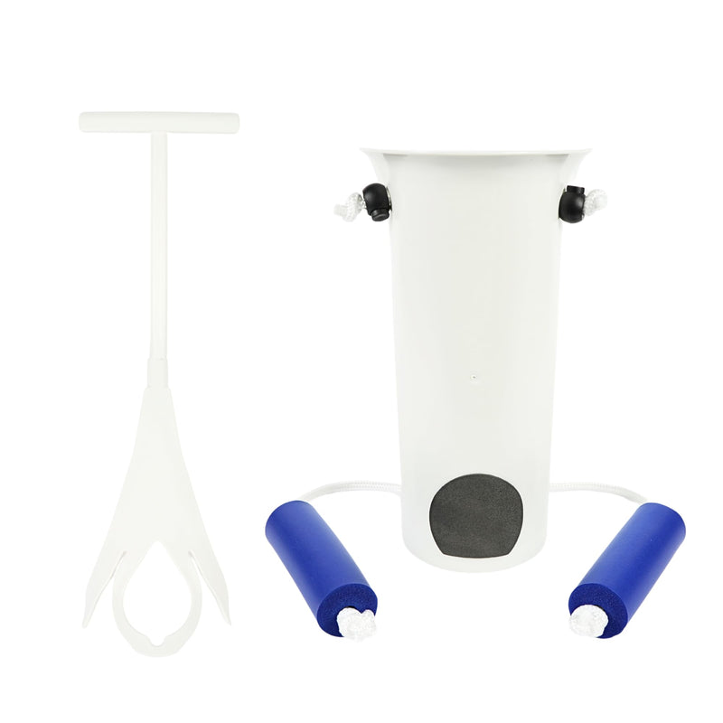 [Australia] - Molded Sock Aid Donner Kit - Sock Remover and Donner Kit - Foam Grip Handles - 31" Adjustable Cords - Sock Helper Stocking Slider - Elderly, Senior, Pregnant Diabetics Donner + Remover 