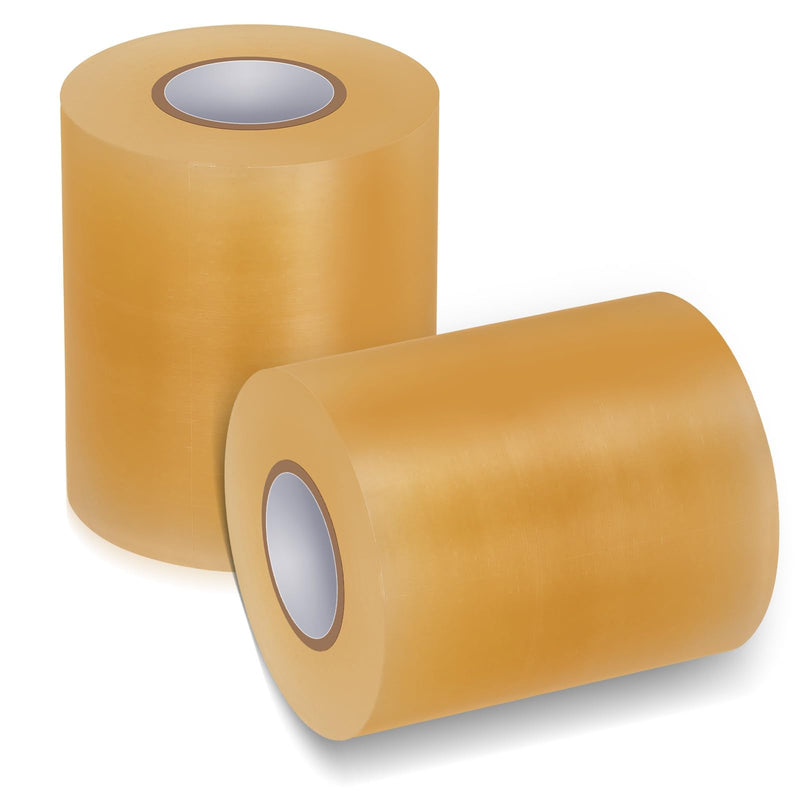 [Australia] - Pangda Wrestling Mat Tape 3 or 4 Inch Heavy Duty 7 Mil PVC Carpet Tape for Wrestling Grappling Exercise Mats Seaming Cover Gym Floor Carpet Seam 3" Clear 2 