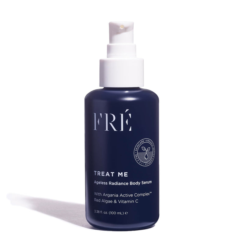 FRÉ TREAT ME Firming Body Serum | Niacinamide and Vitamin C Daily Care | Body serum with niacinamide and vitamin C in a lightweight format for targeted daily application across larger skin areas