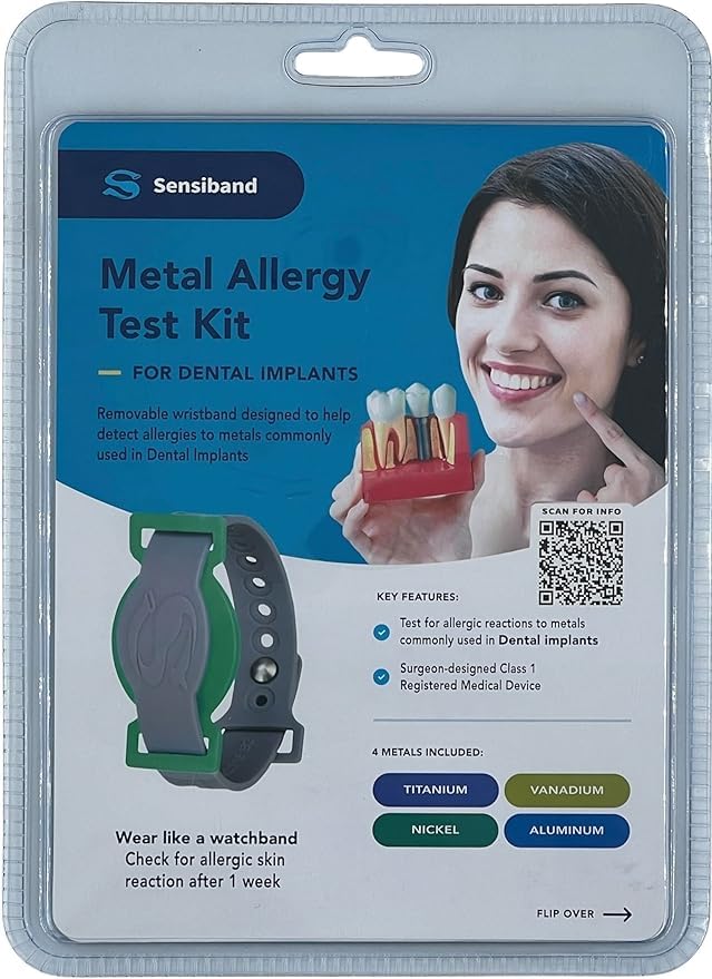 Dental Metal Allergy Test Kit/Sensiband Dental Kit (4 Metals)