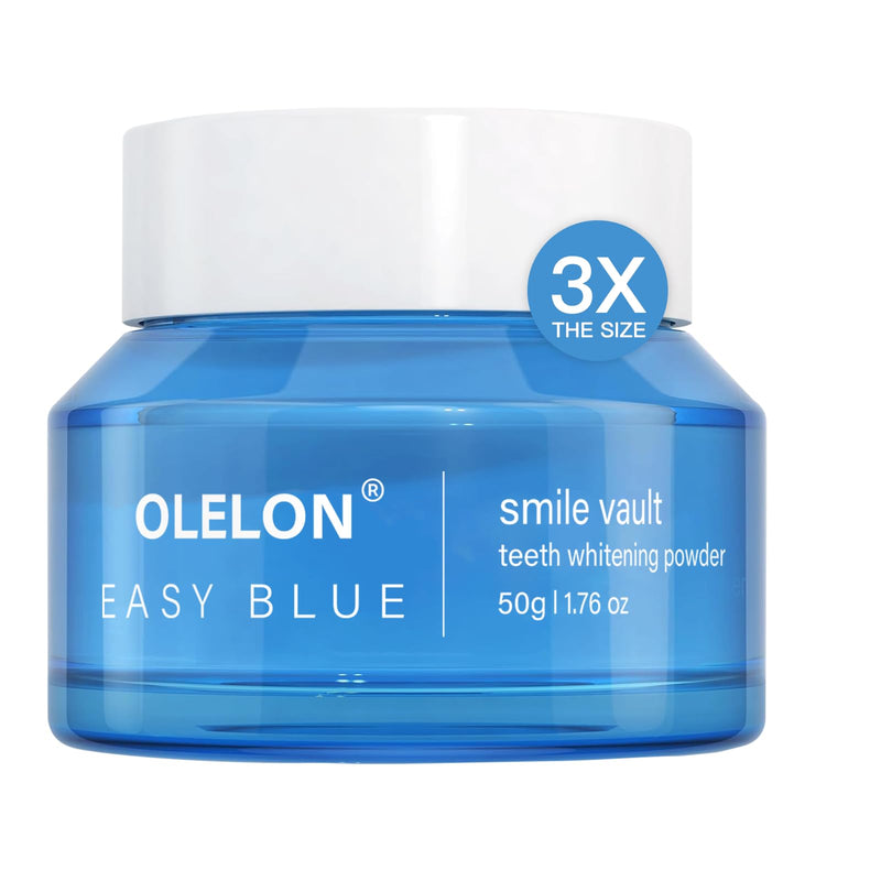 [Australia] - Teeth Whitening Powder Maximum Volume (50 g), Instant Whitening and Stain Removal, No Sensitivity - Enamel-Safe Toothpaste Powder - Breath Freshener, for Coffee, Tea and Tobacco Stains 