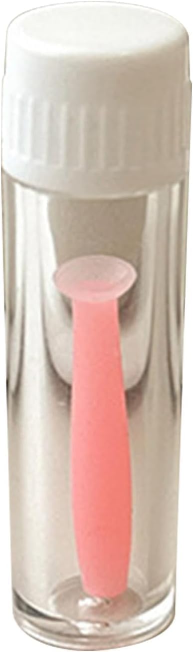 [Australia] - Pink Contact Lens Remover Tool, Silicone Plunger for Soft and Hard Lenses, Multipurpose Accessory Soft Contact Lens Helper Tool 
